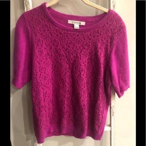 Forever 21 sweater w/ lace